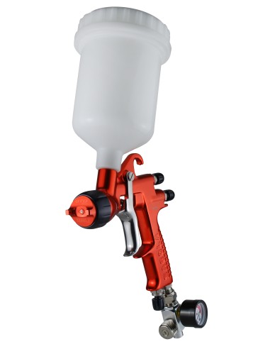 Pistolet Peinture avec Manomètre - SAGOLA 3300 GTO - Buse : 1.40mm