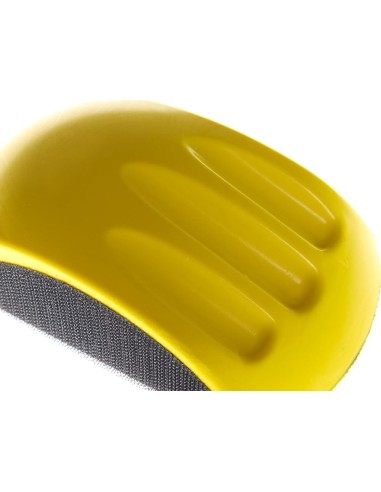 Cale à poncer à main jaune pour disque de ponçage