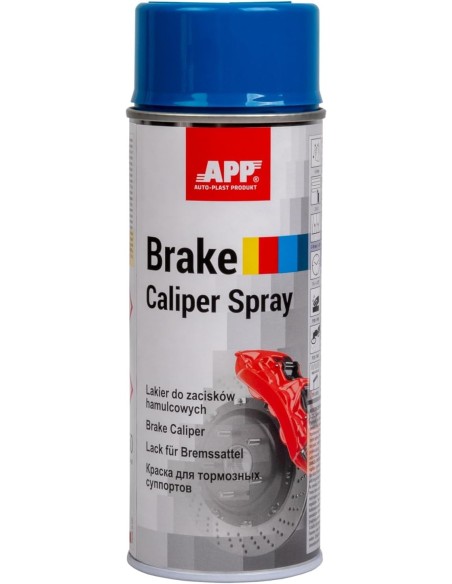 Bombe Peinture pour Étriers de Frein 400ml : Rouge, Bleu ou Jaune