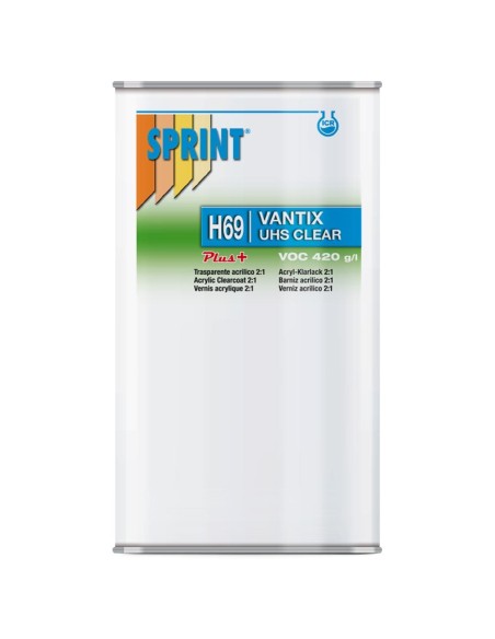 Kit Vernis UHS bi-composant Anti-coulures 5L + Durcisseur