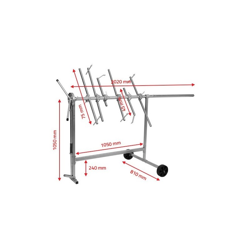 Tréteau Carrosserie Multi Rotatif Standard Ntools