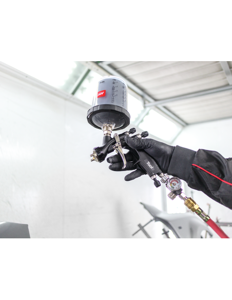 Régulateur d'air avec manomètre pour pistolet peinture pneumatique