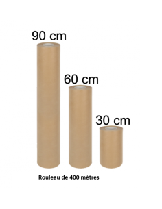 Rouleau de Papier kraft de masquage de 400 mètres