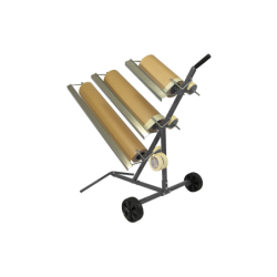 Chariot De Marouflage Pour 3 Rouleaux De Papier de 30 à 90cm