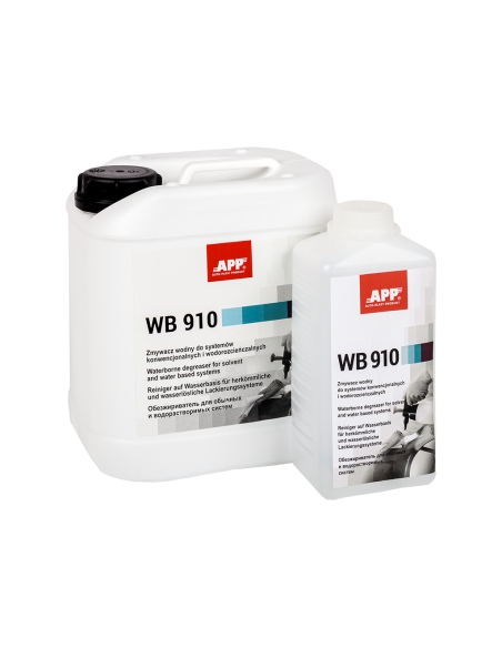 dégraissant hydrodiluant APP WB-910 avant peinture »).
