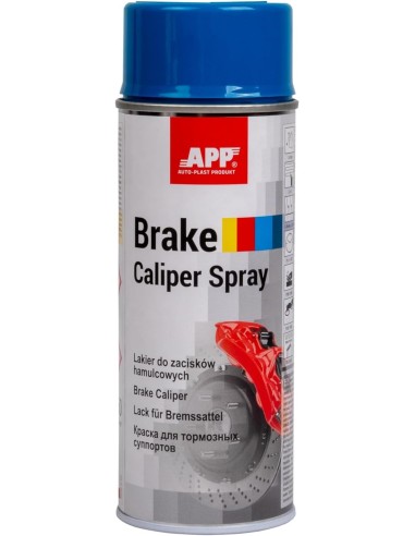 Bombe Peinture pour Étriers de Frein 400ml : Rouge, Bleu ou Jaune