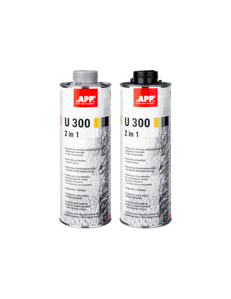 Anti-Gravillon U 300 + Joint Pulvérisable 1L Blanc