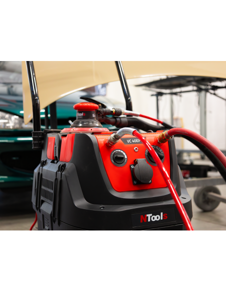 Aspirateur pneumatique pour travaux de ponçage pas cher