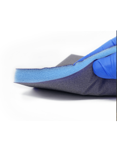 Éponge abrasive de carrossier, ponçage manuel et précis