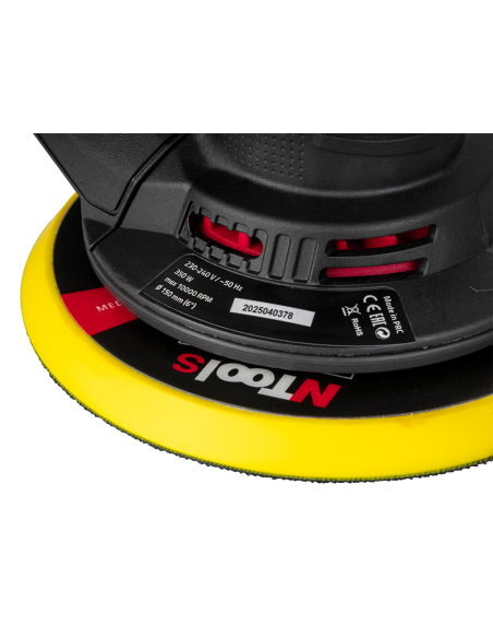 Ponceuse orbitale électrique ø150mm - Oscillation de 2,5 ou 5 mm