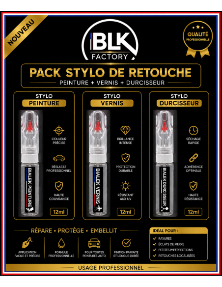 Stylo retouche peinture KIA 20 ml - Corrigez les rayures