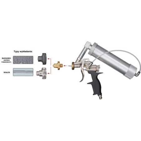 Pistolet de pulvérisation cartouche polymère NTools PM
