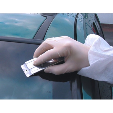 Grattoir + 100 lames pour couper & araser peinture automobile Grattoir + 100 lames pour couper & araser peinture automobile