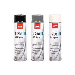 Bombe Anti-Gravillon 500ml – APP U200 – Blanc, Noir ou Gris