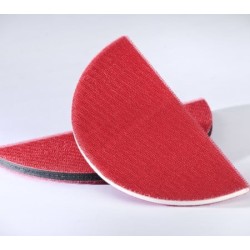 Cale de ponçage velcro en Mousse demi-circulaire