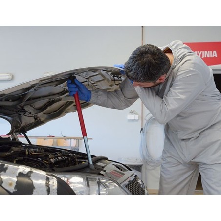 Support de capot télescopique en aluminium