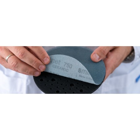 Disque abrasif céramique auto-agrippant Ø 150 mm Net 750 – Boite de 100 pcs