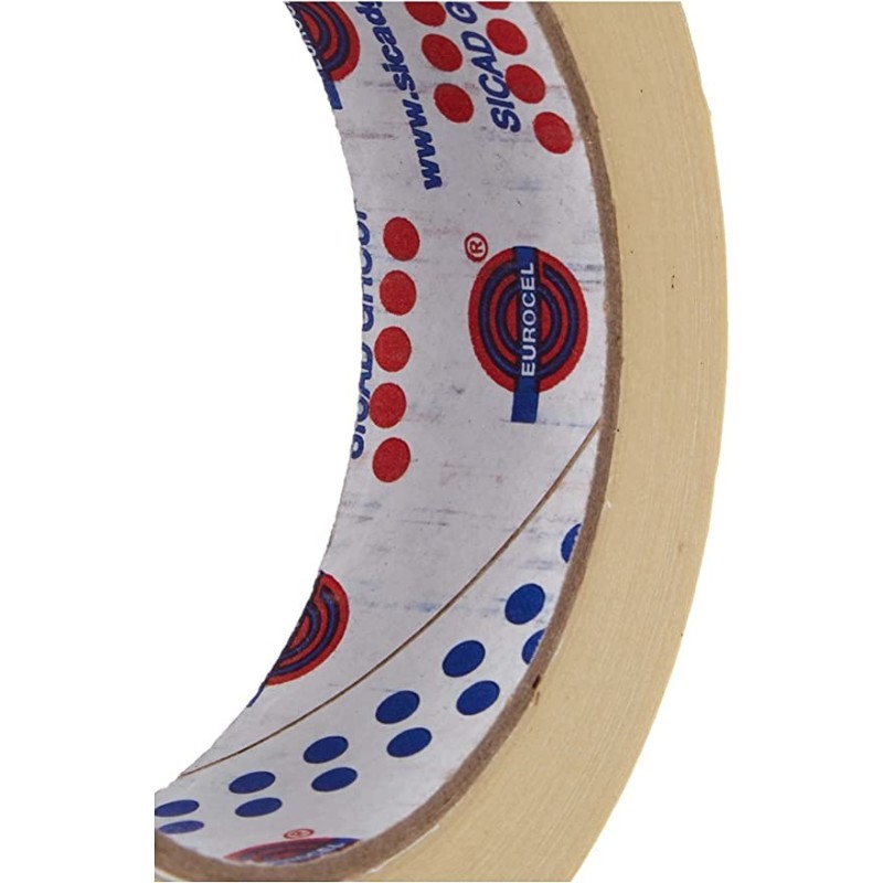 Ruban de masquage carrosserie-peinture – 19mm x 50m-SICAD