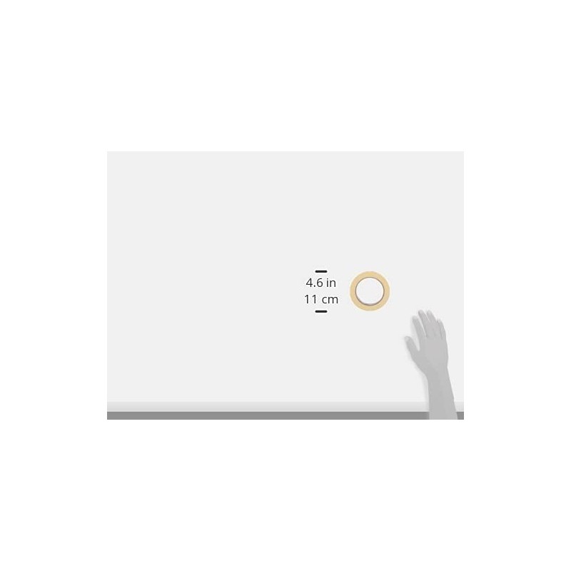 Ruban de masquage carrosserie-peinture – 19mm x 50m-SICAD