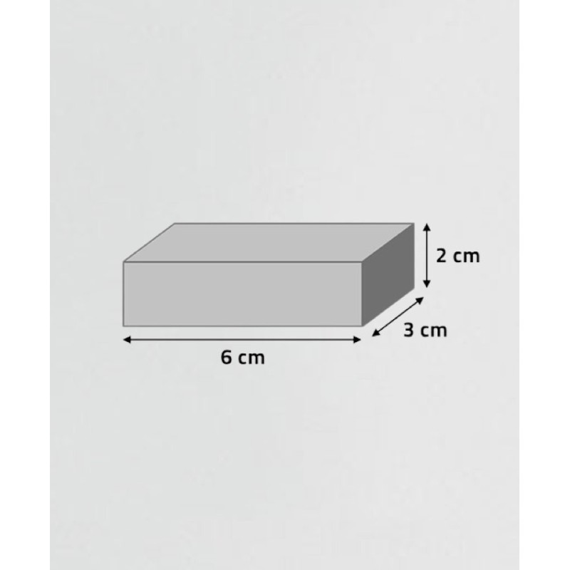 Bloc de carbone abrasif 3000