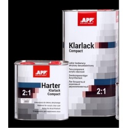 Kit vernis 2K HS haute brillance 5 litres + 2,5 litres durcisseur