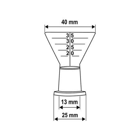 Buse pour joint polymère DK 40  Kit 5 pcs dur – buse pour colle Buse pour joint polymère DK 40  Kit 5 pcs dur – buse pour colle