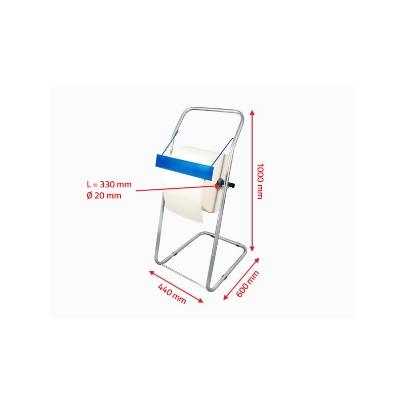 Support Rouleau Papier Atelier